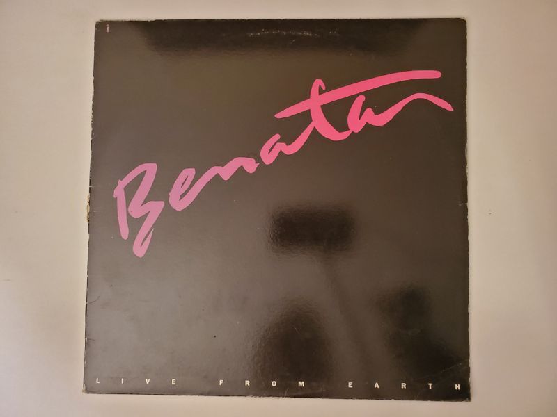 Benatar Live from Earth vinyl record
